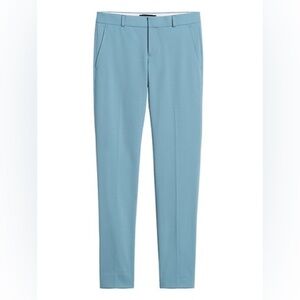 Banana Republic Petite Ryan Slim Straight-Fit Washable Italian Wool Blend Pant